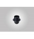 E27 Black Continental Lampholder With Shade Ring - 7