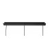 Linear Ceiling Cluster Pendant 3 Light E27 Black - 5