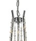 Ceiling Chandelier Pendant 3 Light E14 Polished Chrome, Crystal - 6