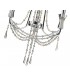 Ceiling Chandelier Pendant 3 Light E14 Polished Chrome, Crystal - 7