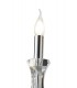 Ceiling Chandelier Pendant 3 Light E14 Polished Chrome, Crystal - 11