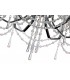Ceiling Chandelier Pendant 6 Light E14 Polished Chrome, Crystal - 7