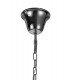 Ceiling Chandelier Pendant 8 Light E14 Polished Chrome, Crystal - 5