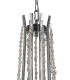 Ceiling Chandelier Pendant 8 Light E14 Polished Chrome, Crystal - 6