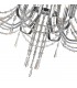 Ceiling Chandelier Pendant 8 Light E14 Polished Chrome, Crystal - 8