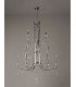 3 Tier Ceiling Chandelier Pendant E14 Polished Chrome, Crystal - 11