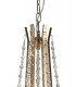 Ceiling Chandelier Pendant 6 Light E14 French Gold, Crystal - 6
