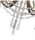 Ceiling Chandelier Pendant 6 Light E14 French Gold, Crystal - 8