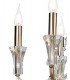 Ceiling Chandelier Pendant 6 Light E14 French Gold, Crystal - 11