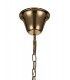 Ceiling Chandelier Pendant 8 Light E14 French Gold, Crystal - 5