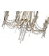 Ceiling Chandelier Pendant 8 Light E14 French Gold, Crystal - 7