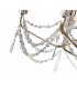 Ceiling Chandelier Pendant 6+3+3 Light E14 French Gold, Crystal - 10