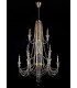 Ceiling Chandelier Pendant 6+3+3 Light E14 French Gold, Crystal - 12