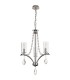 Ceiling Pendant 3 Light E14 Polished Chrome, Crystal With Clear Glass - 4