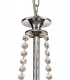 Ceiling Pendant 3 Light E14 Polished Chrome, Crystal With Clear Glass - 6