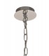 Ceiling Pendant 8 Light E14 Polished Chrome, Crystal With Clear Glass - 5