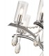 Ceiling Pendant 8 Light E14 Polished Chrome, Crystal With Clear Glass - 8