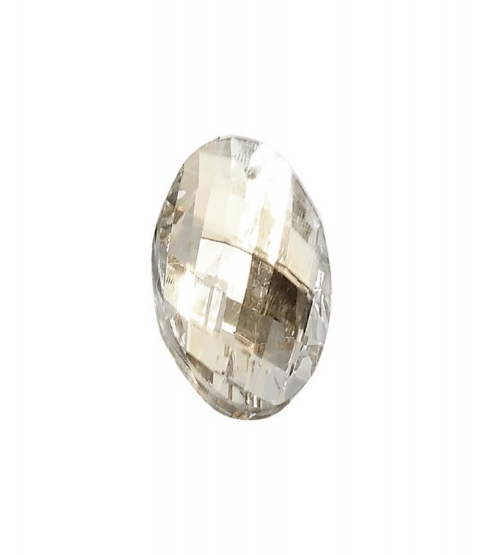 Wall Lamp, 1 Light E14, French Gold, Crystal - 8