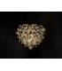 Wall Lamp, 1 Light E14, French Gold, Crystal - 9