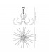 Ceiling Pendant, 553W LED, 3000K, 26715lm, IP20, Polished Chrome - 2
