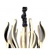 Ceiling Pendant, 553W LED, 3000K, 26715lm, IP20, Polished Chrome - 4