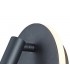 Wall + Reading Light, 6W + 3W LED, 3000K, 620lm Total, Individually Switched, Sand Black - 5