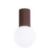 Halo Globe Ceiling Light Brown IP44 1x G9-1