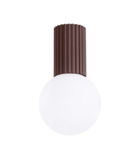 Halo Globe Ceiling Light Brown IP44 1x G9-1