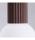 Halo Globe Ceiling Light Brown IP44 1x G9-6