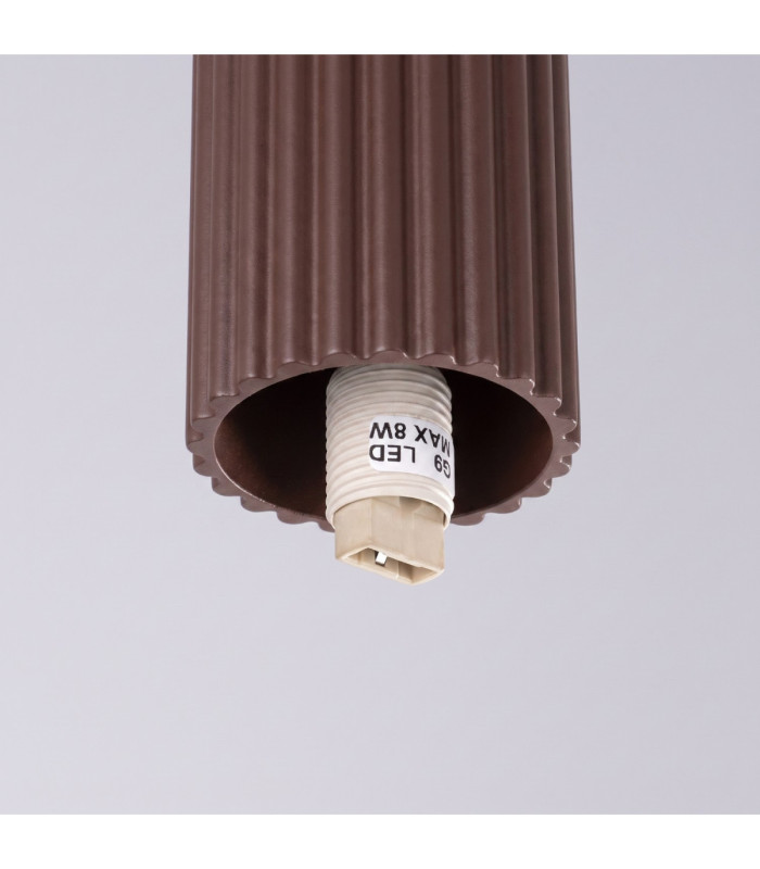Halo Globe Ceiling Light Brown IP44 1x G9-7