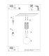 Halo Globe Ceiling Light Brown IP44 1x G9-11