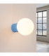 Halo Globe Wall Lights Light Blue IP44 1x G9-4