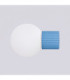 Halo Globe Wall Lights Light Blue IP44 1x G9-6
