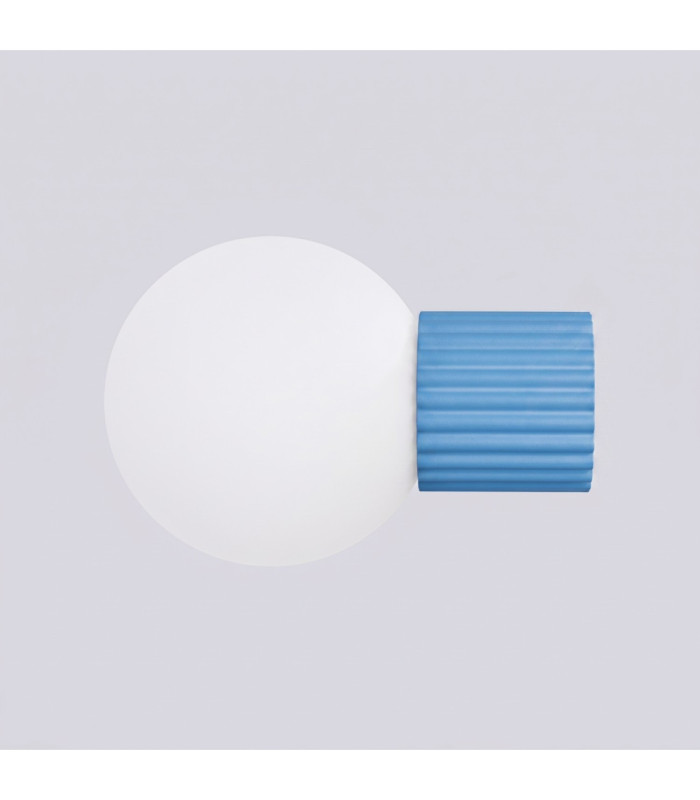 Halo Globe Wall Lights Light Blue IP44 1x G9-6
