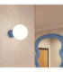 Halo Globe Wall Lights Light Blue IP44 1x G9-13