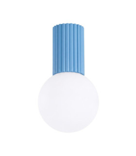 Halo Globe Ceiling Light Light Blue IP44 1x G9-1