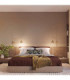 Nox Dome Wall Lamp Gold 1x E14 On/Off Switch-2
