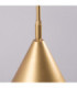 Nox Dome Wall Lamp Gold 1x E14 On/Off Switch-7