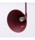 Nox Dome Wall Lamp Burgundy 1x E14 On/Off Switch-9