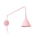 Nox Dome Wall Lamp Pink 1x E14 On/Off Switch-1