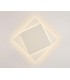 Flush Wall Lamp, 18W LED, 3000K, 1090lm, IP20, White - 3