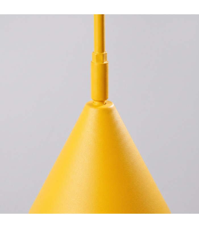 Nox Dome Wall Lamp Yellow 1x E14 On/Off Switch-7