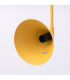 Nox Dome Wall Lamp Yellow 1x E14 On/Off Switch-9