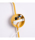 Nox Dome Wall Lamp Yellow 1x E14 On/Off Switch-10