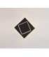 Flush Wall Lamp, 12W LED, 3000K, 725lm, IP20, Black - 3