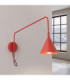 Nox Dome Wall Lamp Red 1x E14 On/Off Switch-4