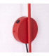 Nox Dome Wall Lamp Red 1x E14 On/Off Switch-8