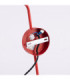 Nox Dome Wall Lamp Red 1x E14 On/Off Switch-10