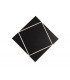 Flush Wall Lamp, 18W LED, 3000K, 1090lm, IP20, Black - 1
