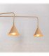 Nox Twin Dome Wall Lamp Gold 2x E14-5